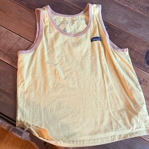 Patagonia Pale Yellow Tank Top
